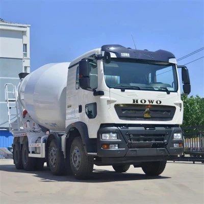 Truk Pengaduk Beton Otomatis